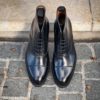 Carlos Santos Lace Up Boot Black - Image 5