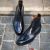 Carlos Santos Lace Up Boot Black - Image 3