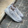 Santoni Basket/Chaussette Daim Gris Clair