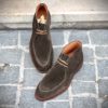 Crockett & Jones Bibury Green Earth Suede - Image 4
