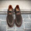 Crockett & Jones Bibury Green Earth Suede - Image 3