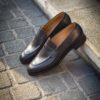 TLB Black Mocassin Leather Sole – Bild 4