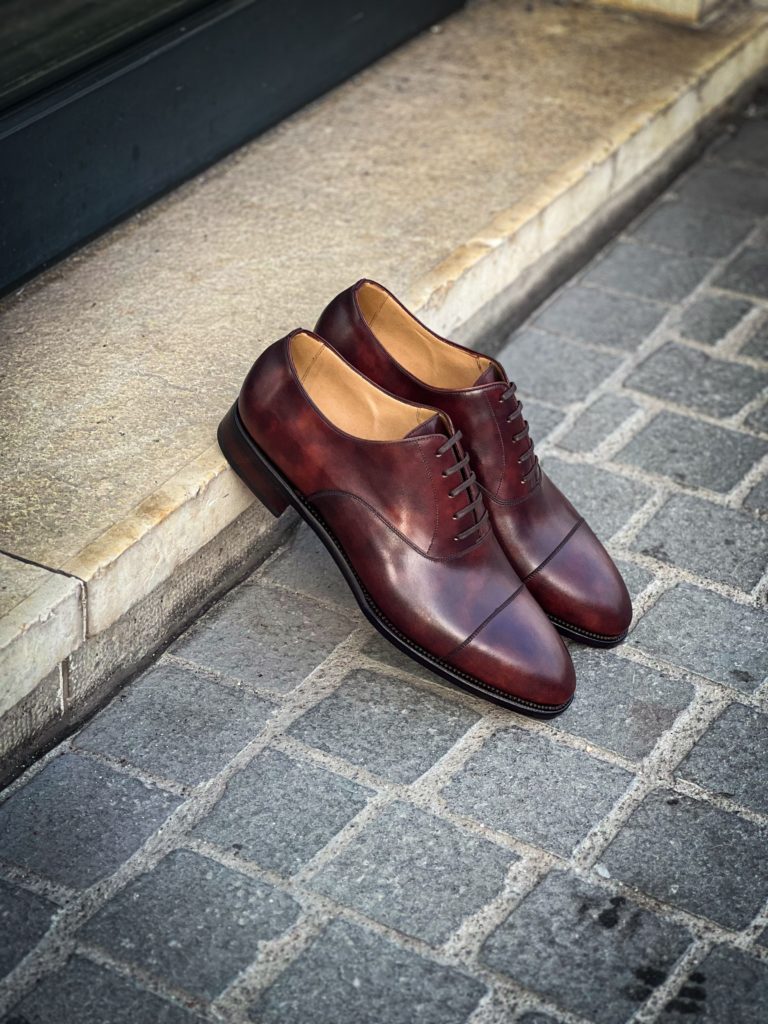 TLB Toe Cap Dark Brown Museum