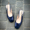 AGL Sling Back Bleu Marine – Image 2