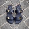 AGL Flat Sandals Navy