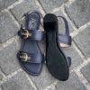 AGL Flat Sandals Navy - Image 3