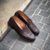 Crockett & Jones Boston Marron Foncé Grainé