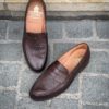 Crockett & Jones Boston Marron Foncé Grainé – Image 3