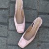 Santoni Sling Back Pale Pink – Bild 3