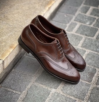 Crockett & Jones Hallam Dark Brown • Brogue