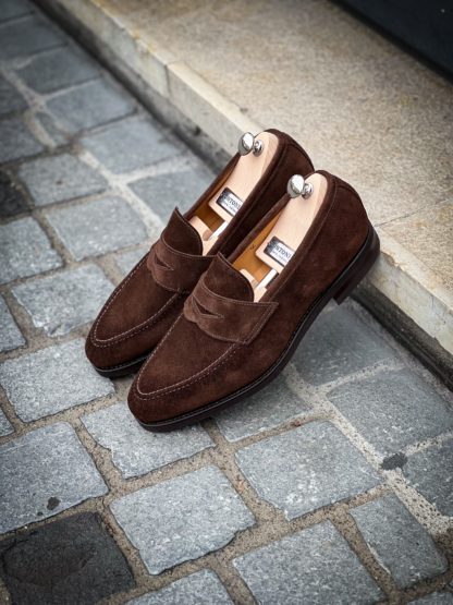 Bontoni Principe Dark Brown Suede - Image 4