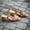 Santoni Sling Back Open Rose Poudre – Bild 2