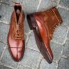 Crockett & Jones Perth Chesnut Calf & Polo Brown Suede Special Order 20th Anniversary – Bild 3