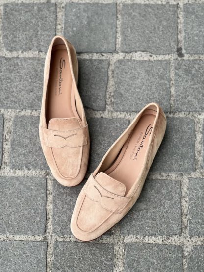 Santoni Rose Poudre Mocc - Image 4