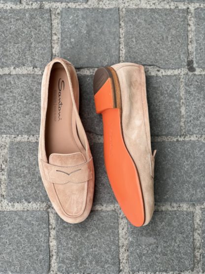 Santoni Rose Poudre Mocc - Image 3