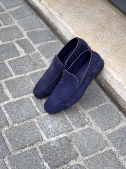 John Lobb Tyne Navy Suede - Image 4