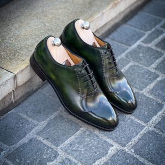 Bontoni Vittorio II Green Leather