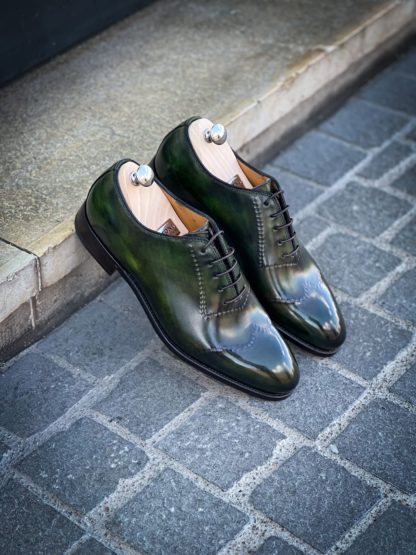 Bontoni Vittorio II Green Leather