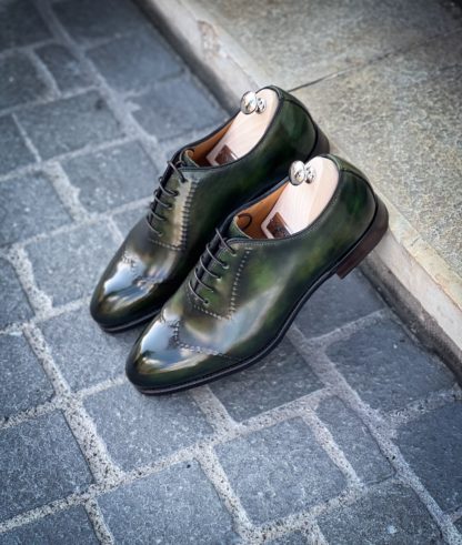 Bontoni Vittorio II Green Leather – Image 3