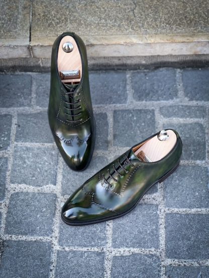 Bontoni Vittorio II Green Leather – Image 4