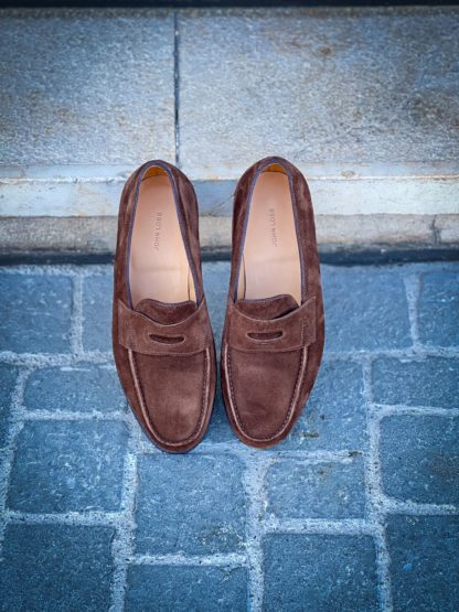 John Lobb Lopez Dark Brown Suede – Bild 5