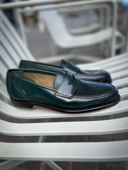 Crockett & Jones Harvard Green Cordovan Special Order 20th Anniversary – Image 7