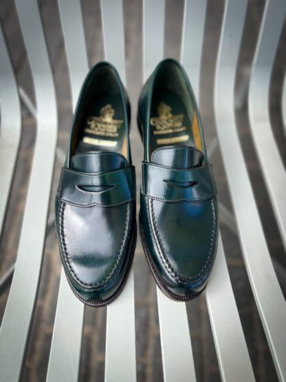 Crockett & Jones Harvard Green Cordovan Special Order 20th Anniversary – Image 6