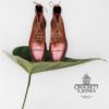 Crockett & Jones Perth Chesnut Calf & Polo Brown Suede Special Order 20th Anniversary