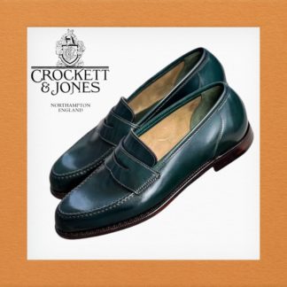 Crockett & Jones Harvard Green Cordovan Special Order 20th Anniversary