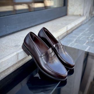 TLB Penny Loafer brown calf leather