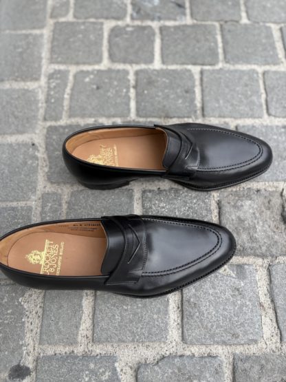 Crockett & Jones Sydney cuir noir. – Image 2