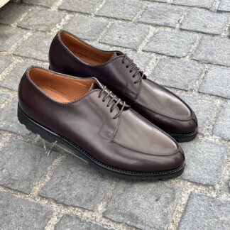 FRANCESCHETTI Derby brown leather