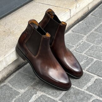 BONTONI, cuir « Cavaliere bruciato »